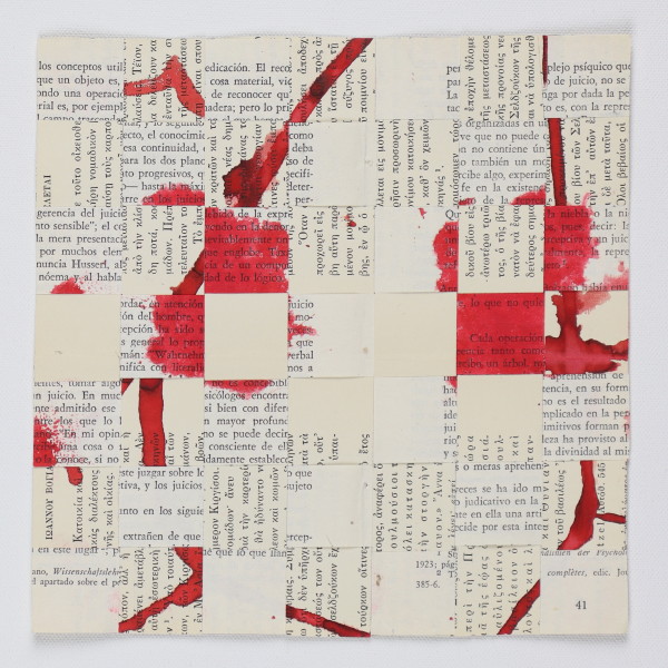 Untitled (Small Woven Collage) by Audra Skuodas