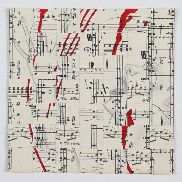 Untitled (Small Woven Collage) by Audra Skuodas