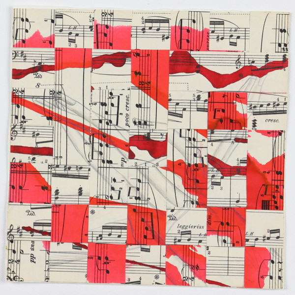 Untitled (Small Woven Collage) by Audra Skuodas