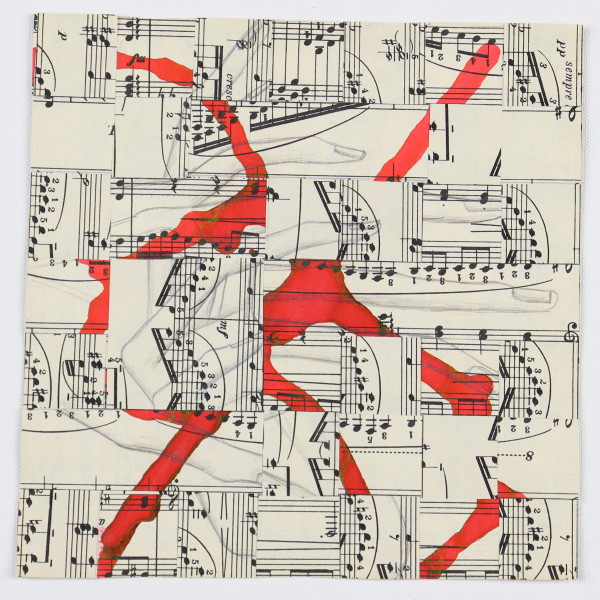 Untitled (Small Woven Collage) by Audra Skuodas