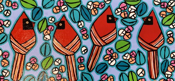 Cardinal delight by Andrée  Chartrand
