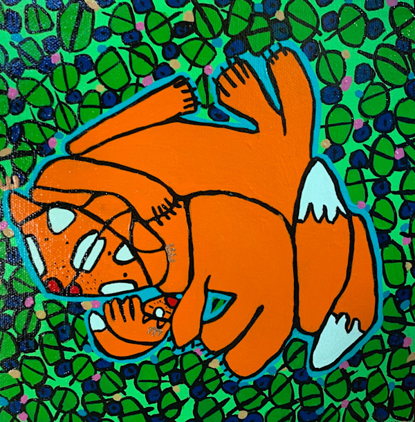 Backwards hand holding #777 by Andrée  Chartrand