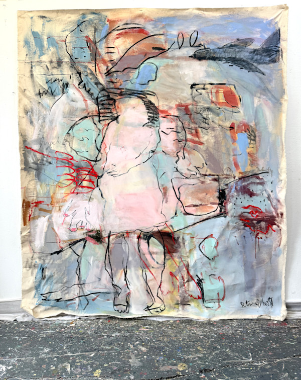 Angel of Peace, mourning by Petra Schott