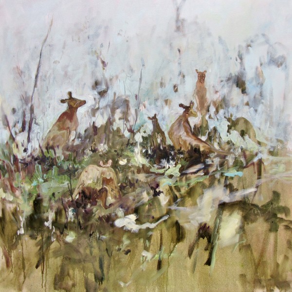 Bingie Kangaroos  by Gillian Hughes