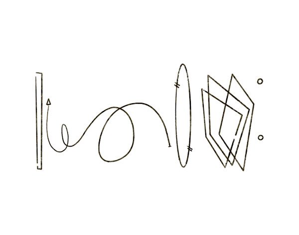 Abstract Line Art #1 by Jairus Bilo