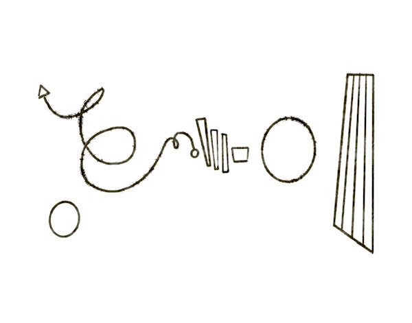 Abstract Line Art #2 by Jairus Bilo