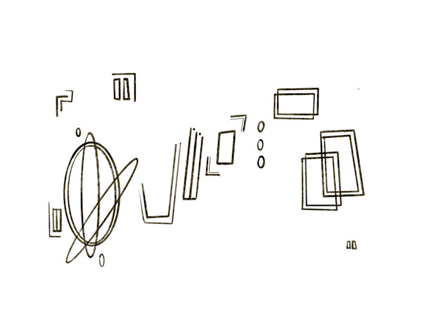 Abstract Line Art #4 by Jairus Bilo