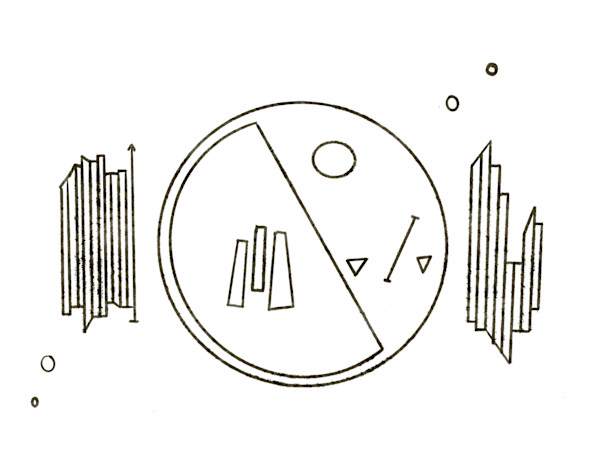 Abstract Line Art #5 by Jairus Bilo