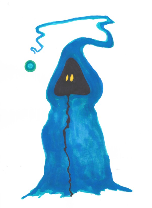 Blue Duwende by Jairus Bilo