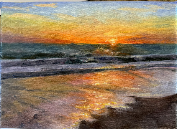 Morning Walk 1 by Michaelann Bellerjeau