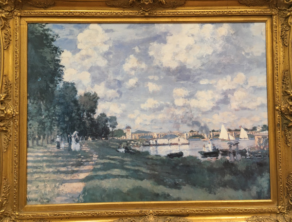 The Basin at Argenteuil, after Monet