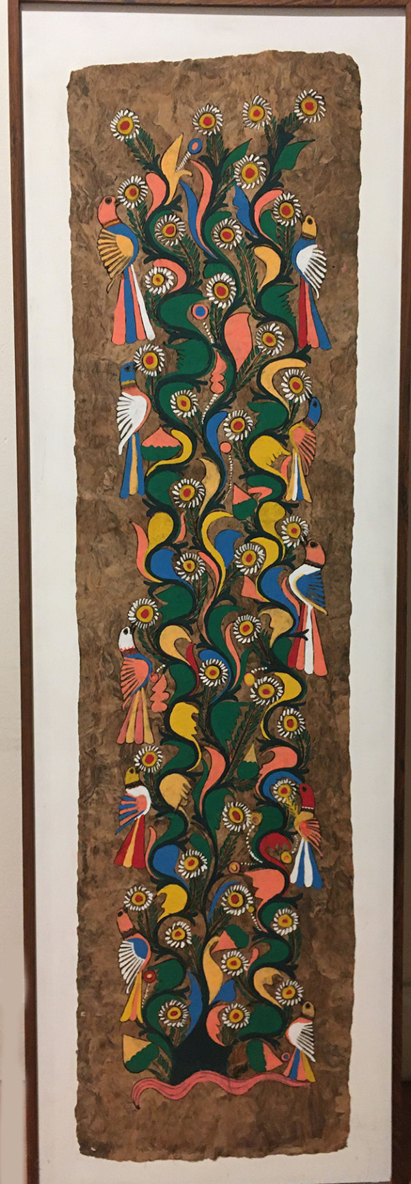 Bark Painting by Anonymous Mexican
