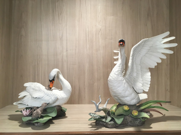 The Bird of Peace (Mute Swans) by Edward Marshall Boehm Studio