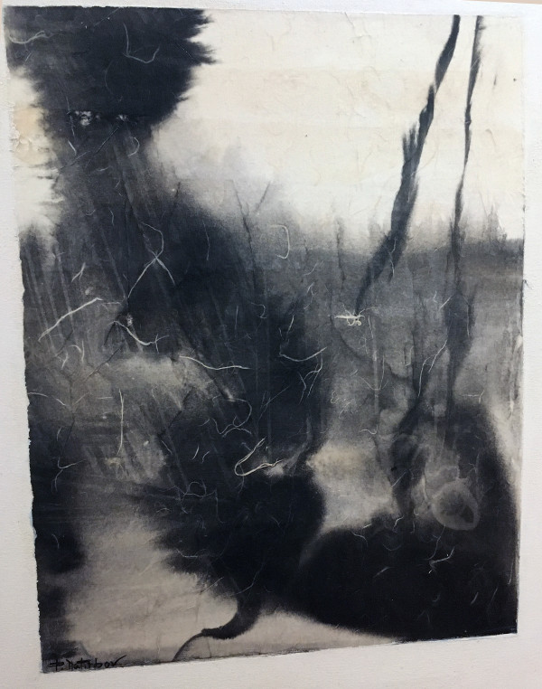 Landscape in Greys by P Natir[v]bov?