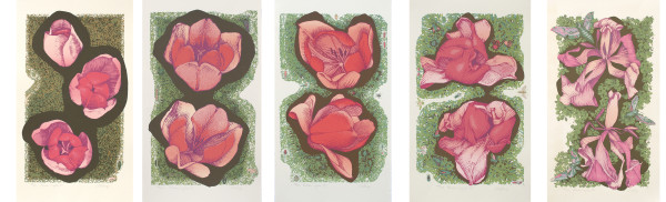 Bloom Cycle 5 Print Series by Janet Gallup