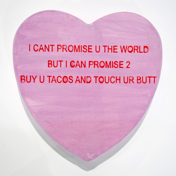 i cant promise u the world but i can promise 2 buy u tacos and touch ur butt by Sara Salass
