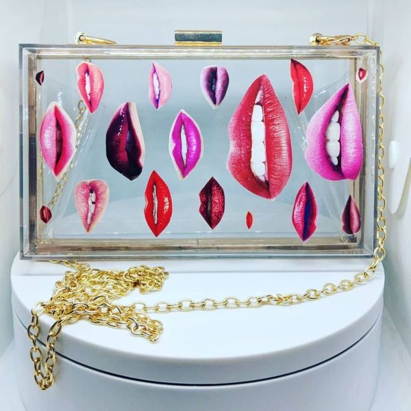 Reigning Lips (handbag) by Laura Collins