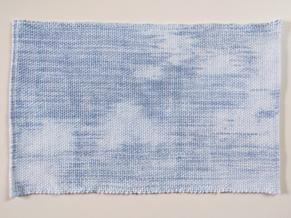 Cloud dyed placemats #7 by Savannah Jubic