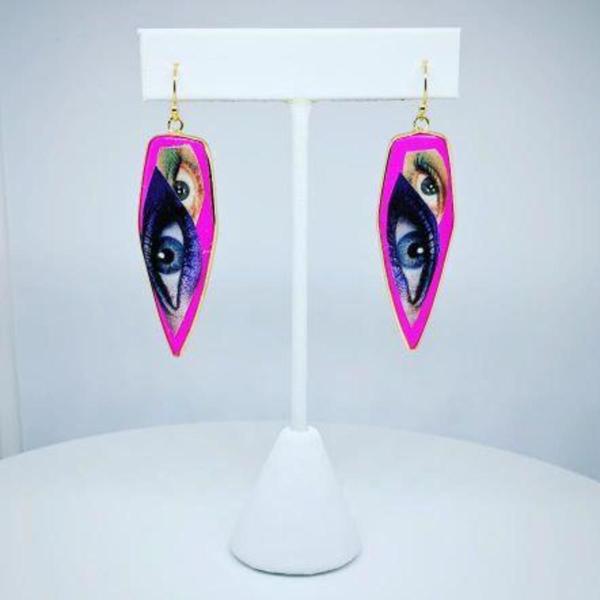 Staring Daggers (earrings) by Laura Collins