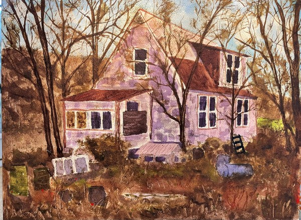 Abandoned House on Trace Branch by David G. Hyatt