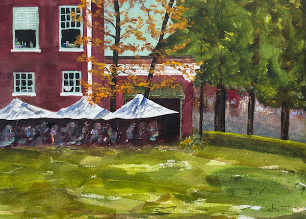 Lunchtime at the Superior Bathhouse by David G. Hyatt
