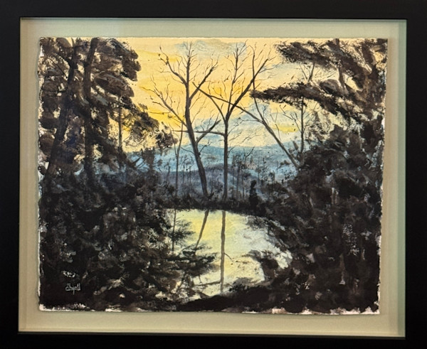 Winter's Pond by David G. Hyatt, Image 1.