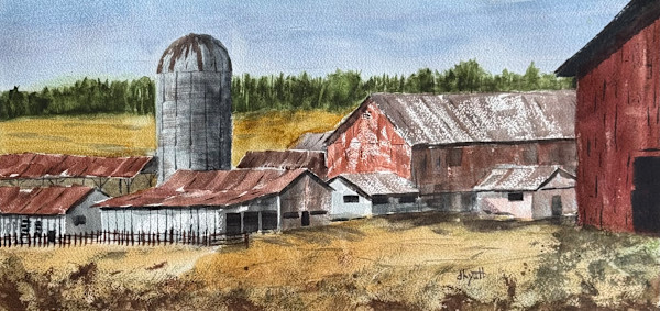 Washington Farmstead by David G. Hyatt