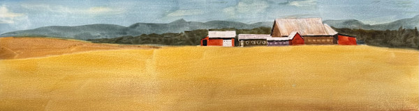 Oregon Farm (2) by David G. Hyatt