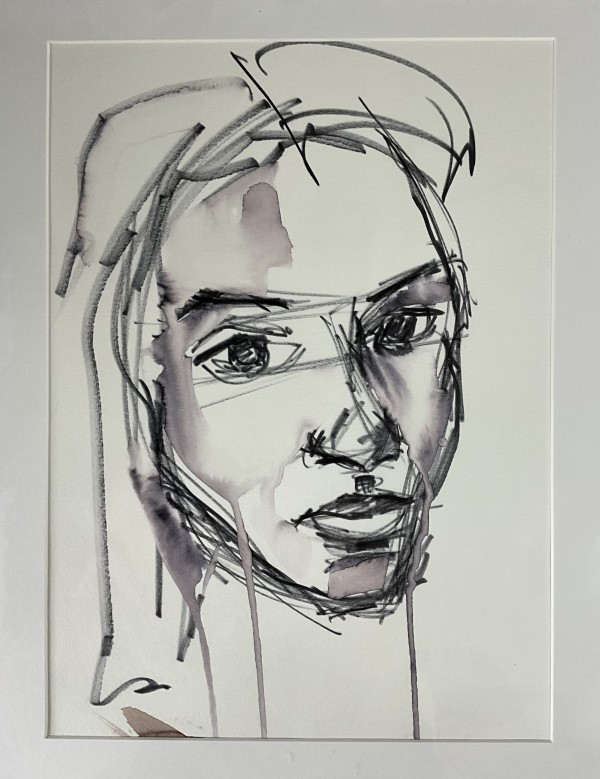 Portrait Sketch, by Andrea Kostyal