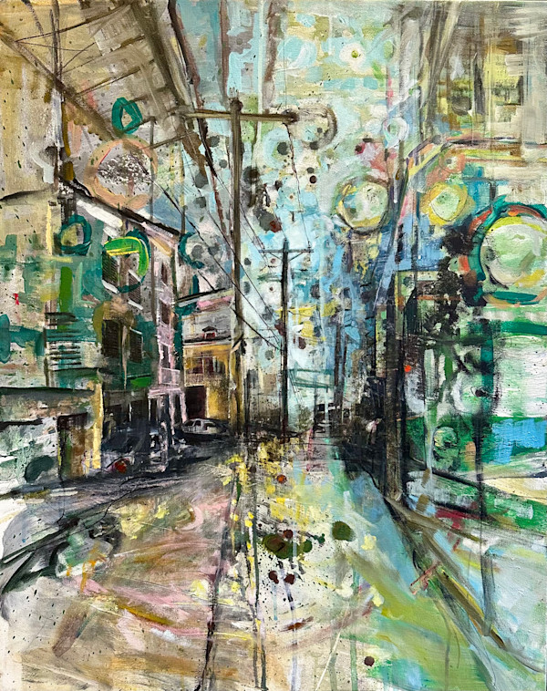 Green Alley by Andrea Kostyal, Image 1.