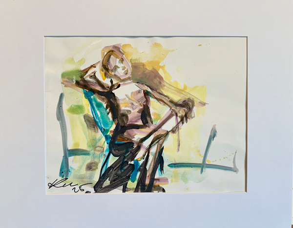 Study of a seated Woman by Andrea Kostyal, Image 1.