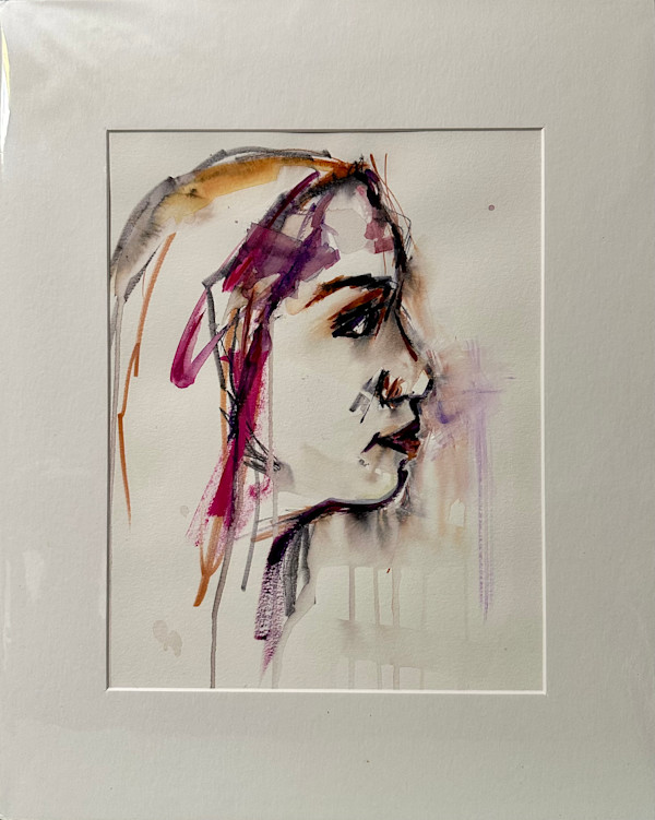 Purple portrait by Andrea Kostyal, Image 1.