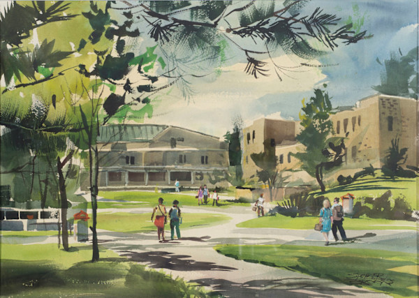 Rhode Island College Quad by Spencer Crooks, Image 2.