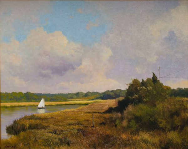 Small Catboat by Harley Bartlett, Image 1.