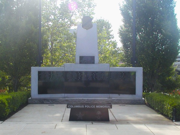 Columbus Police Memorial by Thomas Raymond Hayes
