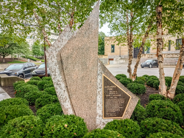 Arvin J. Alexander Memorial by Carl Faehnle