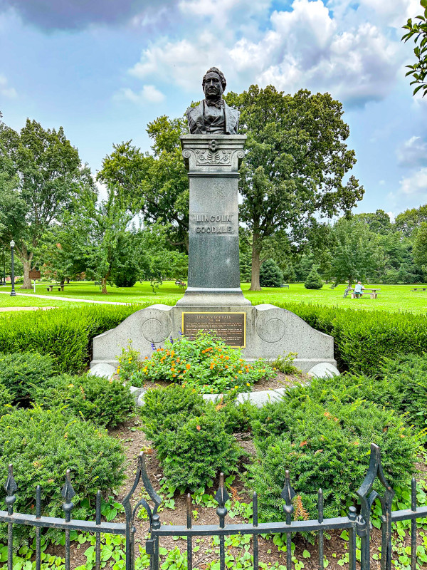 Lincoln Goodale Bust by John Quincy Adams Ward