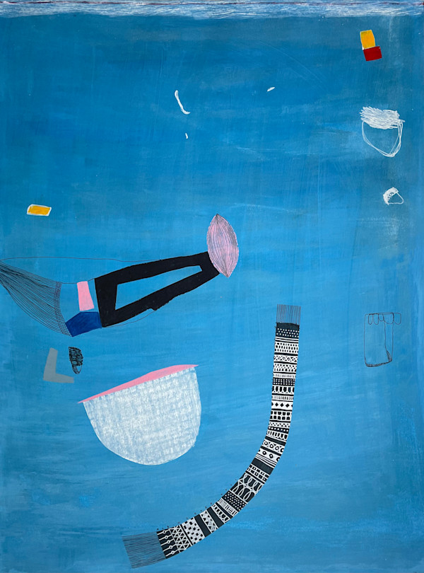 There Now Lightly Blue by Robin Kerr
