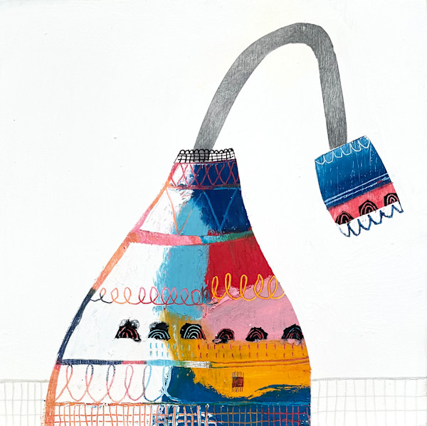 Funky Wonky Vase 5 by Robin Kerr, Image 1.