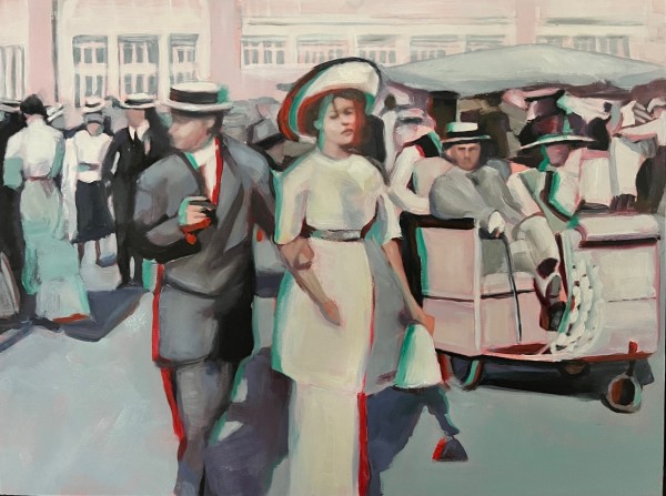 Alone in a Crowd by Susan Butterfly-Ebert