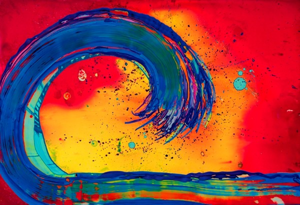 Rainbow Wave by Jean Pierre Marques