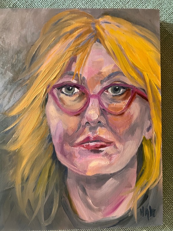 Artist's Self Portrait by Mary Hale