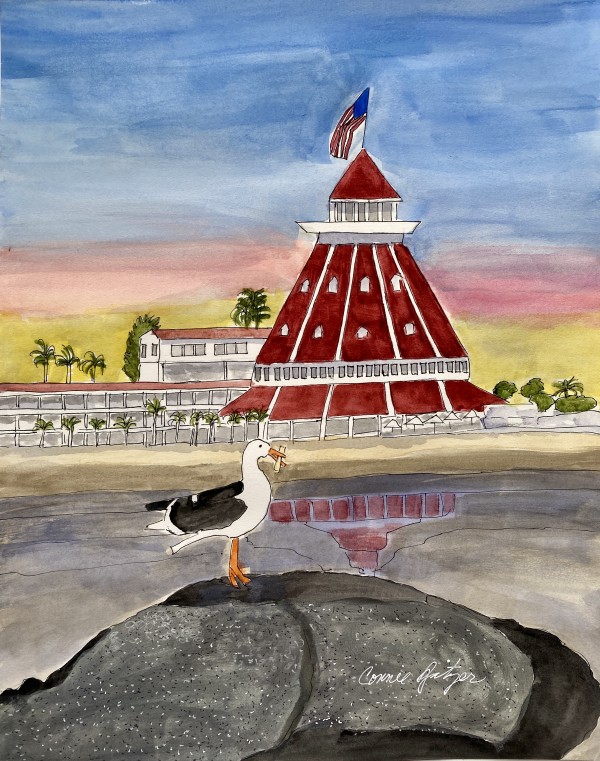 Happy as a Seagull with a French Fry by Connie Spitzer