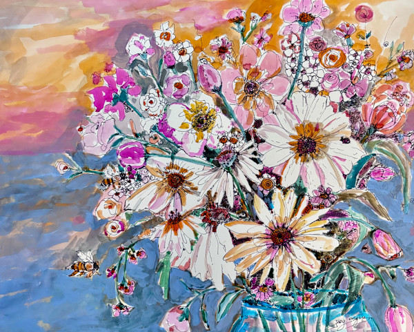 Doodle Daisies by Jody Esquer