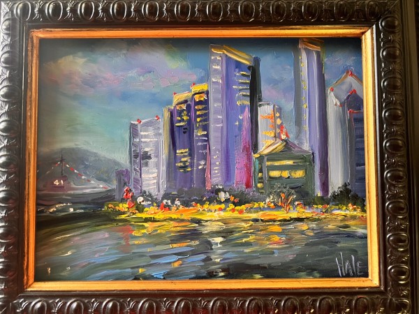 Across the Bay by Mary Hale