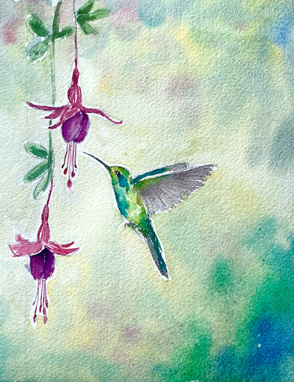 Hummingbird by Cathy Surgeoner Deibler, Image 1.