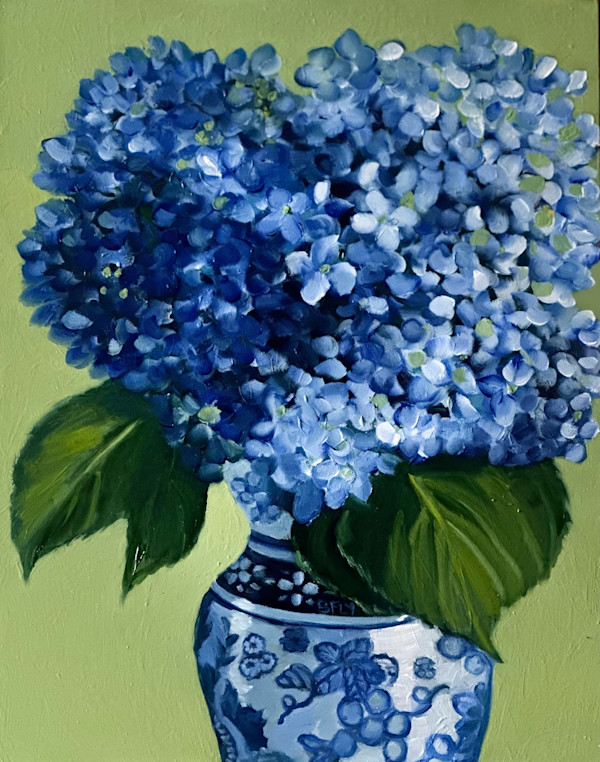 Hydrangeas by Susan Butterfly-Ebert