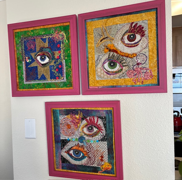 The Eyes Have It...Times 3 by Hermine Bernstein