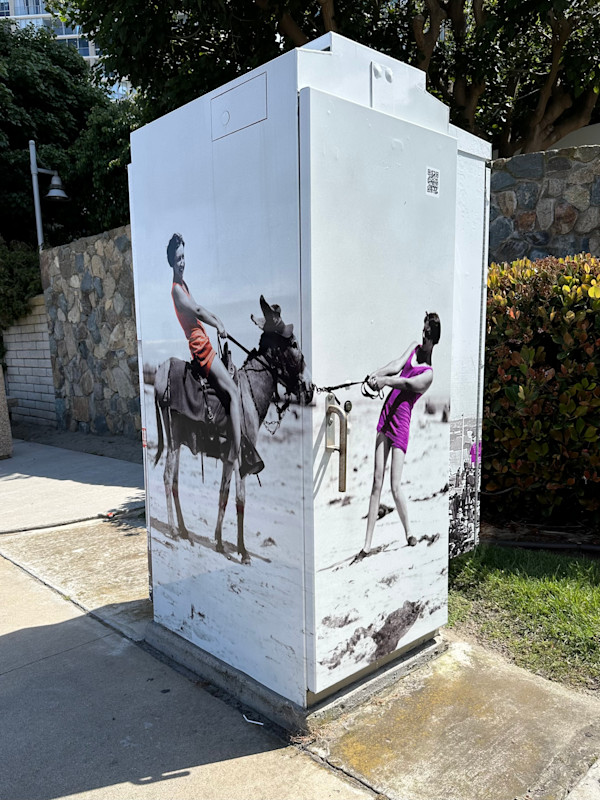 Art Outside the Box Take 2: Avenida de Las Arenas and Silver Strand by Sophia Hodges, Rebekka Siqueiros