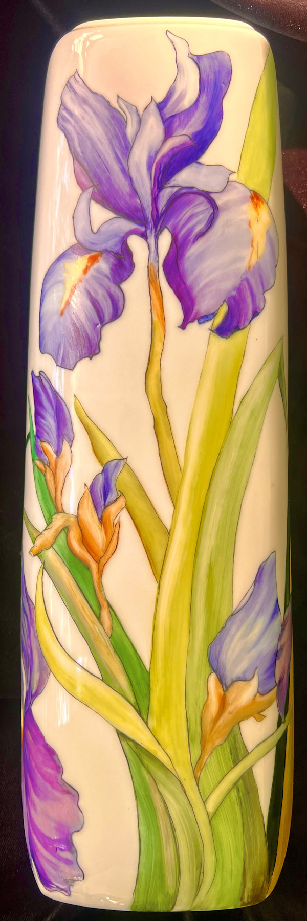 Iris Vase by Mary Hale